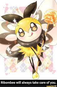 Ribombee Will Always Take Care Of You Ribombee Will Always Take Care Of You Pokemon Fairy Type Pokemon Alola Pokemon