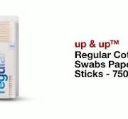 Regular Cotton Swabs Paper Sticks - 750ct - up&up™
