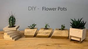 Check spelling or type a new query. Diy 3 Small Wood Pots Making Small Planters Pots How To Video Youtube
