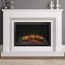 Choose from six distinctive fireplace marble colors. Elgin Hall Cassius Marble Electric Fireplace Suite Flames Co Uk