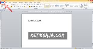 Cara Penggunaan Dan Mengoperasikan Microsoft Word Mudah Dan Gampang Ketik Saja