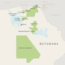 Map of moremi game reserve area hotels: What To Do And See On A Luxury Botswana Safari