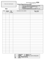 turning and repositioning schedule related keywords