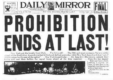 Wisconsin and the Repeal of Prohibition – Marquette University Law School  Faculty Blog