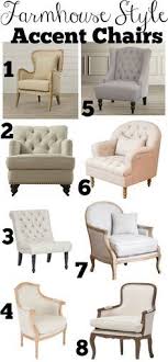 Farmhouse Style Accent Chairs Farmhouse Style Chairs Farm House Living Room Home Living Room