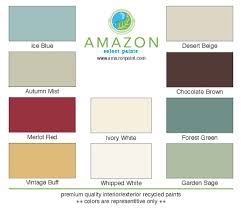 Amazon Paint Color Charts