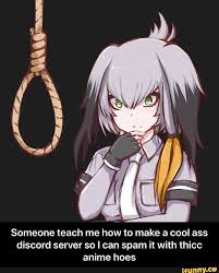 Discord and slack emoji list, browse through thousands of custom emoji for your slack channel or discord server! Someone Teach Me How To Make A Cool Ass Discord Server So I Can Spam It With Thicc Anime Hoes Someone Teach Me How To Make A Cool Ass Discord Server