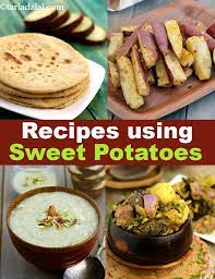 These roasted sweet potatoes have a crispy caramelized exterior and a soft irresistible interior. 69 Sweet Potato Recipes Indian Sweet Potato Recipes Shakarkand