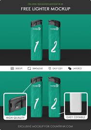 Free Lighter Psd Mockup In 4k Counrty4k Mockup Photoshop Program Mockup Psd