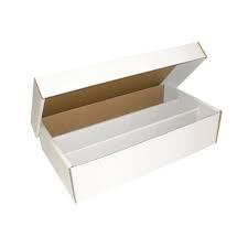 A wide variety of storage card box options are available to you, such as paper type, custom order, and material. Max Protection Super Shoe 3000ct 3 Row Cardboard Trading Card Storage Box Walmart Com Walmart Com
