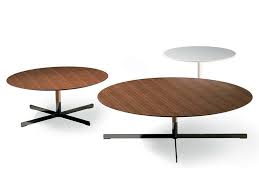 Don't wait for a table. Round Wooden Coffee Table Bob By Poltrona Frau Design Jean Marie Massaud Round Wooden Coffee Table Coffee Table Wooden Coffee Table