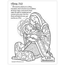 20 lds easter coloring pages printable. Mary Baby Jesus Coloring Page Printable