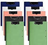 Amazon.com : MUYICS 10 Pack Foldable Clipboards, A4 ...