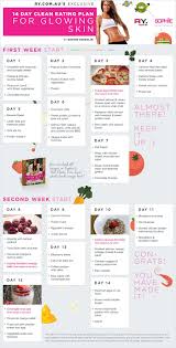 Ry And Sophie Guidolins 14 Day Meal Plan For Glowing Skin