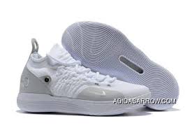 Basketball Shoes For Girls Nike Black And White Discount Nike Kd 11 White Grey Chrome Pure Platinum In 2020 Womens Basketball Shoes Girls Basketball Shoes Nike Basketball Shoes