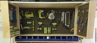 # diy garden tool cabinet. Tool Storage Wall Cabinet Rogue Engineer