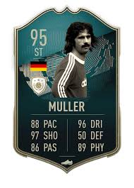 Fifa 13 gerd muller virtual pro football legends muller. Gerd Muller Pb Icon Card I Remember When Seeing Concepts For This Card So I Decided To Make My Own Fifacardcreators