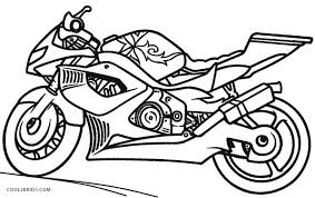 The original format for whitepages was a p. Motor Bike Coloring Pages Coloring Home