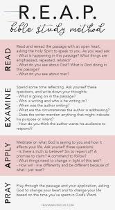 A Quick Guide To The Reap Bible Study Method A Free Printable Bible Maybe You Re New To Reading In 2020 Bible Study Scripture Bible Study Notes Bible Study Tips