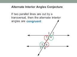 Alternate Interior Angles Are Congruent True Or False