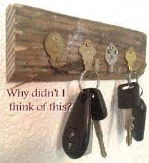 Get Organized 10 Diy Key Holders Key Holder Diy Key Crafts Diy Holder