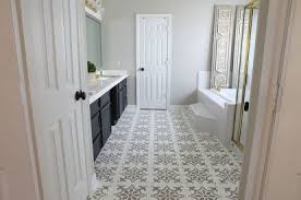 Paint Your Outdated Tile Floors Faux Tiles Painting Tile Floors Flooring