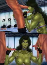 She-Hulk Workout [SunSetRiders7] - Porn Comic