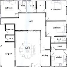 Construction Company In Kisumu West Kenya Real Estate Four Bedroom House Plans Classic House Design Bungalow House Design