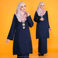 Jas formal kancing 2 urban act warna navy biru dongker mens. 30 Trend Terbaru Baju Kurung Moden Warna Biru Gelap Little One Scandles