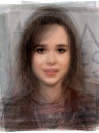 Elliot Page Portrait" Mini Skirt for Sale by Steven Socha