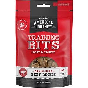 Beef Recipe Grain-Free Soft & Chewy Training Bits Dog Treats