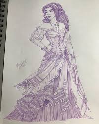 Number One Two Three Four Five Six Seven Eight Nine Ten One Two Three Four Five Six Seven Eight Nine So There S Ten Of You And One Of Me What S A Poo Esmeralda Disney Cosplay Costumes Character Drawing