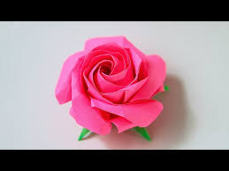 ORIGAMI Pentagon Rose (Naomiki Sato)