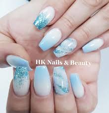 Currently, my nails are a light pink base that slowly transcends into a brown tip. Updated 30 Blue Ombre Nails August 2020