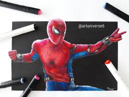 Spiderman miles morales web shooter. Spiterman Drawing Art In Pencil Animal Pencil Drawing