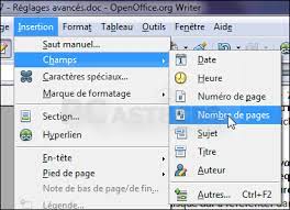 That forces me to run a new pdf and a full new paper version. Numeroter Et Compter Les Pages D Un Document Openoffice Writer