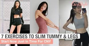 7 Exercises For Lazy Girls Who Want A Flat Tummy Slim Legs Girlstyle Singapore flat tummy slim legs