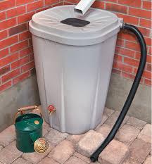 Creating a drainage hole toward the top of the barrel will enable overflow water to escape. Rain Barrel Lee Valley Tools