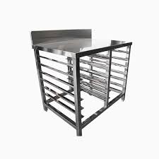 Astro jual meja stainless steel atau working table dengan harga murah. Meja Stainless For Bakery Meja Bakery Meja Rak Loyang 12 Loyang