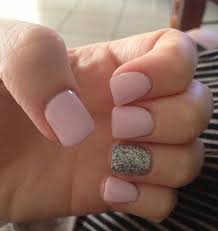 That said, we've come a. Short Pink And Silver Acrylics My Nails Pinterest Natural Acrylic Nails Nails Glue On Nails