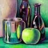 There is a big difference in the quality of oil pastels that you choose to work with! 3