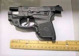 Without a cwfl florida law allows a person to carry a loaded handgun that is securely encased and not in his/her manual. Tsa Finds Loaded Handgun In Woman S Carry On At Pittsburgh International Airport Triblive Com