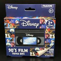 It's actually very easy if you've seen every movie (but you probably haven't). Disney 90s Film Trivia Quiz Card Game New 5055964743581 Ebay