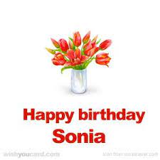 Happy Birthday Sonia Free E Cards Immagini Di Compleanno Buon Compleanno Auguri Di Buongiorno