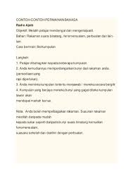 Ice breaking seru berupa game permainan di kelas yang diberi nama berhitung dalam gelap. Contoh Permainan Bahasa