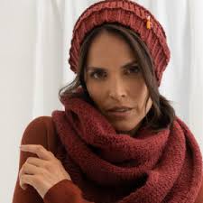 Kuschel Strickschal Zarah aus Biowolle