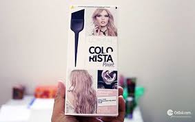 No, her natural hair color is black/dark brown. L Oreal Colorista Paint Rose Blonde Permanent Hair Color Hair Styling Appliances