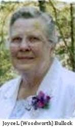 Joyce Lillian Woodworth Bullock (1935-2010)
