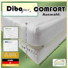 Ergebnisse schmaler matratzen auf breite übertragbar. Dibapur Comfort Auswahl Matratze Gesteppt Dibapur Shop