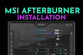 Msi afterburner is quite a popular gpu monitoring and benchmarking tool. How To Install Msi Afterburner Geekrar